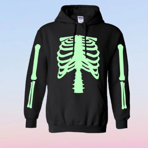 Forever Skeleton Hoodie [Glow In The Dark]